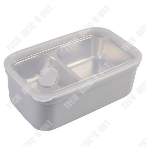 Td® Boîte À Lunch En Acier Inoxydable, Divisée Et Scellée, Imitation De Fuite, Peut Être Remplie D'eau, Boîte À Lunch Isolée