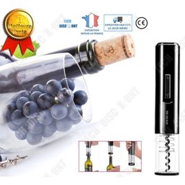 Td® Tire Bouchon Électrique Original Sans Fil Décapsuleur Rechargeable Ouvre-Bouteilles À Vin Puissance Original Ouvreur Acier Beaut