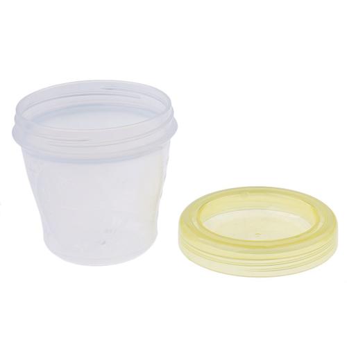 Cuticate Pots De Conservation Bebe Lait Maternel Nourrisson Avec Couvercles Transparent 150ml Anti Fuite Jaune Rakuten