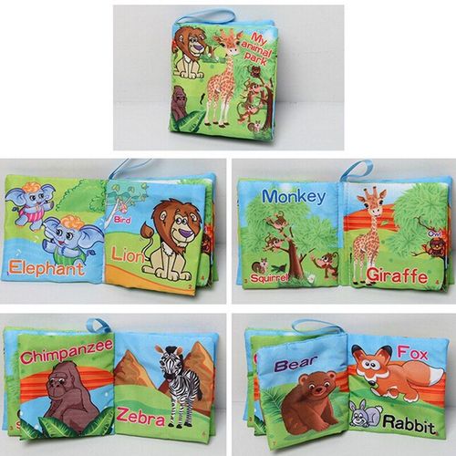 10pages Bébé Jouets Infantile Enfants Développement Précoce Tissu Livres Coloré Éducatif Dépliant Activité Livre Hochets Mobiles Jouet Lava1