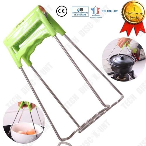 Td® Porte Objet De Cuisine En Acier Inoxydable Anti-Brûlure Pratique Ustensile Écologique Flexible Chaud Préparation Nourriture À Ma