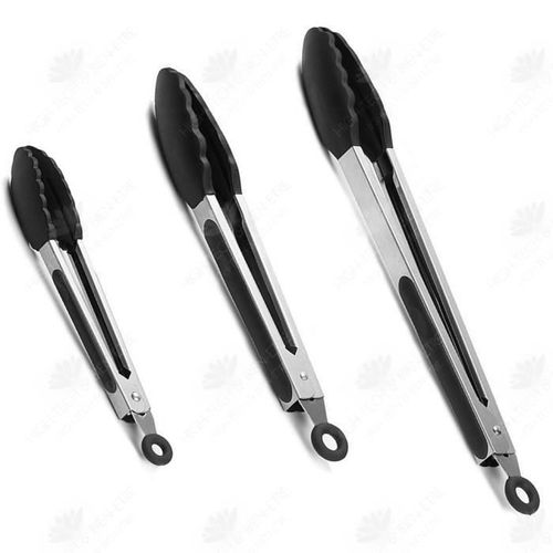 Htbe® Clip Créatif En Silicone Buffet Trois Pièces Steak Frit Barbecue Clip Cuisine Avec Pieds Clip Alimentaire Intégré