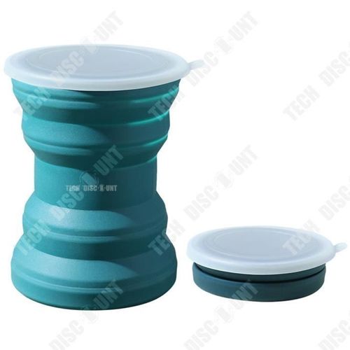 Td® Tasse Pliante En Silicone Mini Tasse Rétractable Créative En Plein Air Voyage Rince-Bouche Tasse Voyage Portable