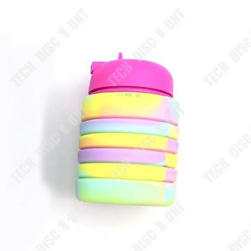 Td® Tasse À Eau En Silicone Portable Camouflage Créatif Tasse Télescopique Pliable Tasse À Eau De Sport De Voyage En Plein Air