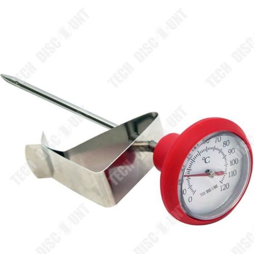 Td® Café Lait Bbq Alimentaire Thermomètre En Acier Inoxydable Cuisine En Plein Air Cuisson Bbq Thermomètre Thermomètre À Eau