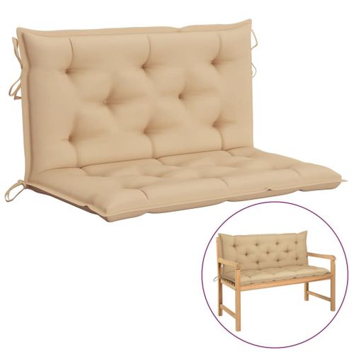 Vidaxl Coussin Pour Balancelle Beige 100 Cm Tissu