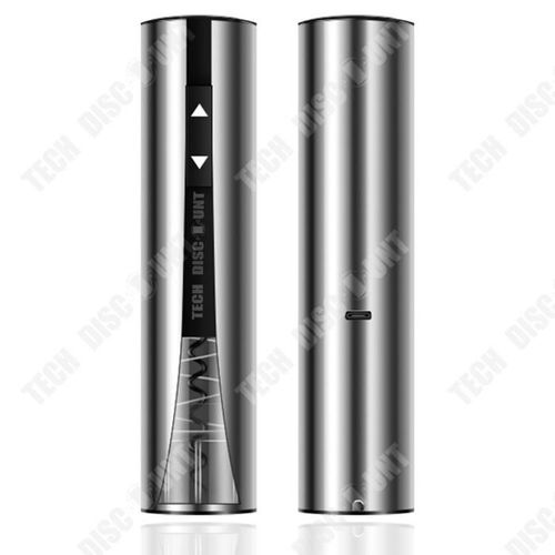 Td® Coffret Cadeau Tire-Bouchon Électrique Rechargeable En Acier Inoxydable Multifonctionnel Tire-Bouchon À Vin Automatique
