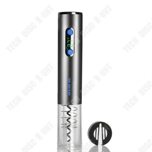 Td® Ouvre-Bouteille De Vin Électrique Affichage Numérique Température Usb Charge Décapsuleur En Acier Inoxydable Ustensiles De Vin