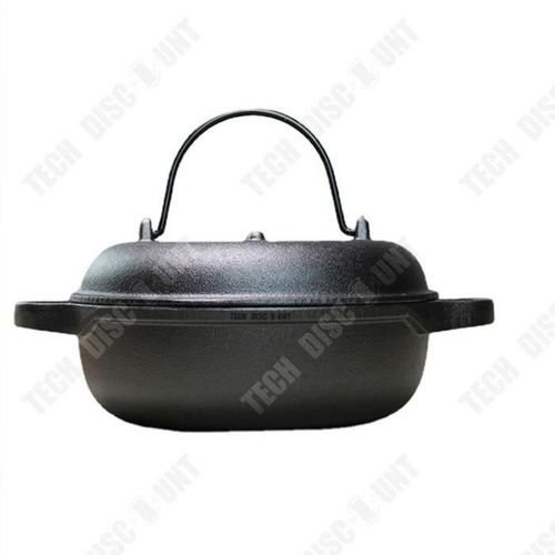 Td® Rôtissoire Pour Patates Douces, Rôtissoire Pour Pommes De Terre Et Châtaignes En Fonte De Haute Qualité Pour Barbecue En Fonte
