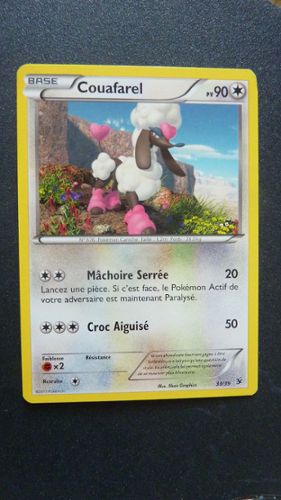Carte Pokemon Française Rare - Couafarel - 90 Pv - N°33/39 - Série Xy, Bienvenue À Kalos