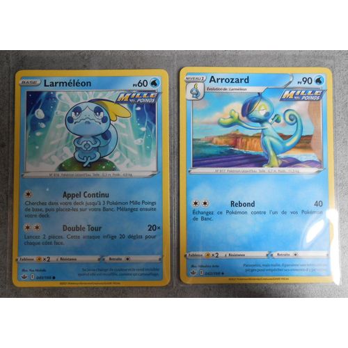 Larmelon 41/198 + Arrozard 42/198 - Eb6 - Règne De Glace - Vf