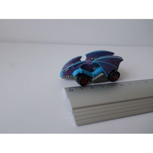 Dragster Bleu Ailes Violettes-Hot Wheels