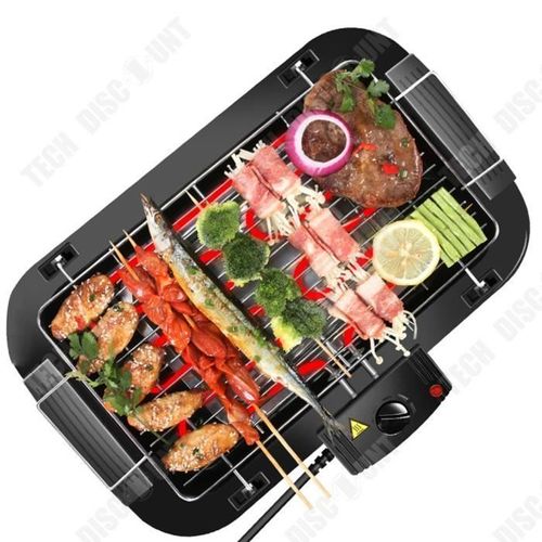Td® Four Électrique Intérieur Barbecue Four Ménage Four Électrique Extérieur Ménage Sans Fumée Barbecue Four Grill