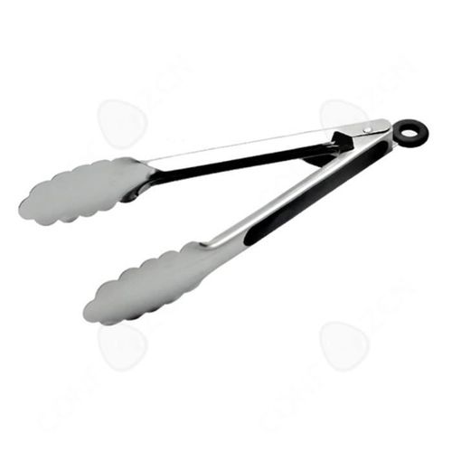 Confo® Pince En Silicone 9 Pouces 12 Pouces Pince Alimentaire En Acier Inoxydable Pince À Pain En Deux Pièces Pince Barbecue Cuisine