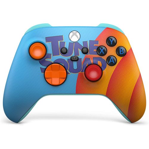Manette Xbox Wireless Sans Fil Bleu/Orange - Edition Limitée "Space Jam : A New Legacy"