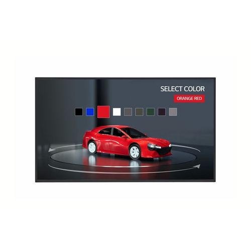 LG 43TNF5J-B visualizzatore di messaggi Pannello piatto per segnaletica digitale 109,2 cm (43") IPS 500 cd/m² 4K Ultra HD Nero Touch screen Web OS 24/7