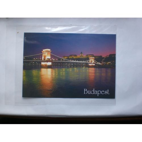 Carte Postale Budapest Le Pont Aux Chaînes