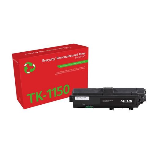 Everyday Rigenerato Toner rigenerato Everyday? di Xerox Nero compatibile con Kyocera TK-1150, Capacità standard