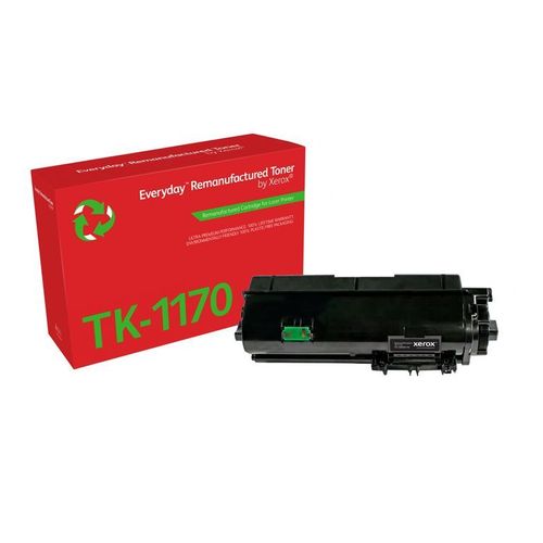 Everyday Rigenerato Toner rigenerato Everyday? di Xerox Nero compatibile con Kyocera TK-1170, Capacità standard