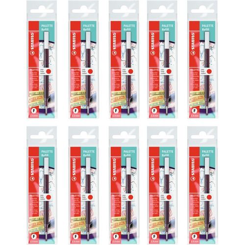 Stabilo Palette Fine Rosso 10 Pz