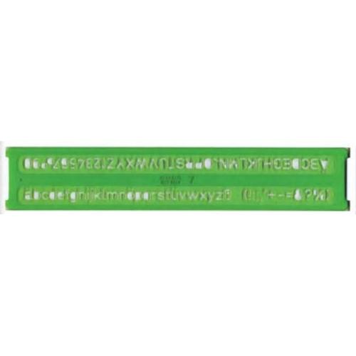 Arda 3003 Stencil E Lettering Verde