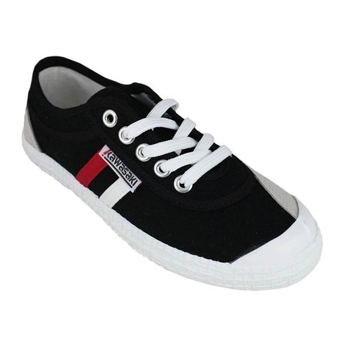Retro Canvas Shoe Black