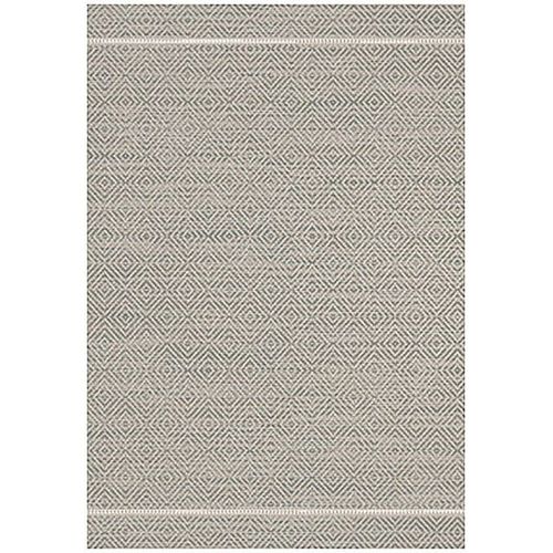 Tapis Prisma Gris - Motif Losanges Decoweb.Com - 120 X 170 Cm
