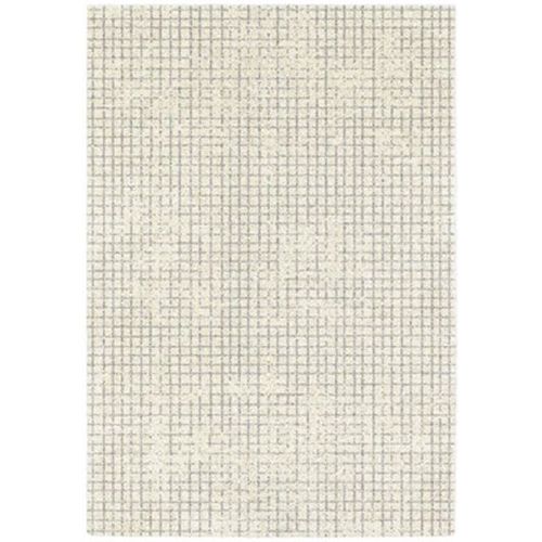 Tapis Nomadic Crème - Quadrillage Decoweb.Com - 160 X 230 Cm