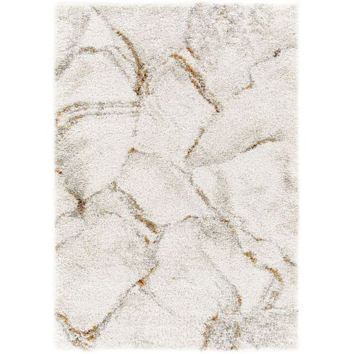 Tapis De Salon - Marbré Blanc - Veinage Couleur Decoweb.Com - 80 X 150 Cm