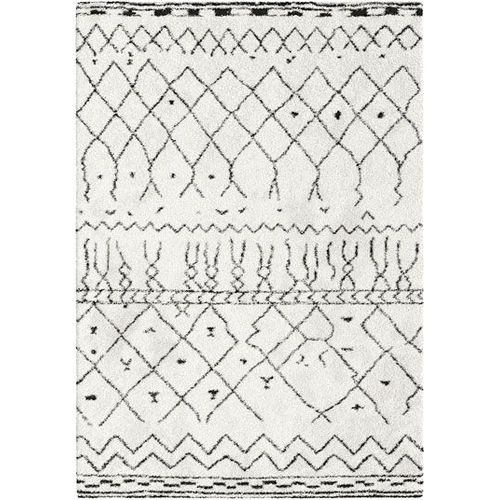 Tapis Motif Berbère Dharan Clair Decoweb.Com - 140 X 200 Cm