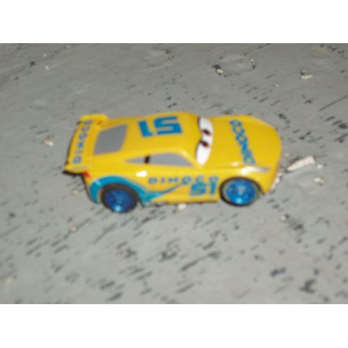 Voiture Dinoco Jaune Pour Circuit Electrique Carrera-Carrera