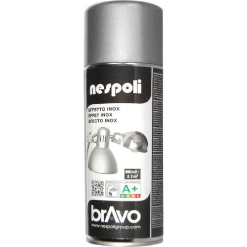 Aérosol peinture effet inox 400 ml. NESPOLI