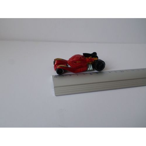 Dragster Rouge Modele Jaune Sur Ailes-Hot Wheels