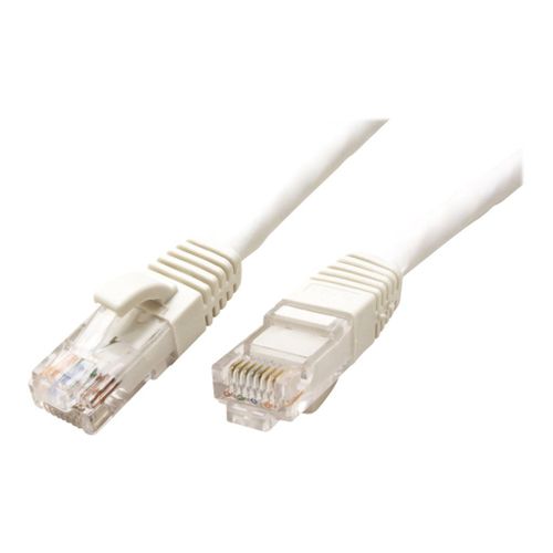 VALUE - Cordon de raccordement - RJ-45 (M) pour RJ-45 (M) - 7 m - UTP - CAT 6 - sans halogène, moulé, solide - blanc