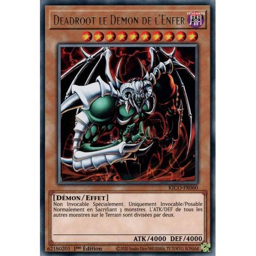 Yu-Gi-Oh ! Deadroot Le Démon De L'enfer Kico-Fr060 Rare