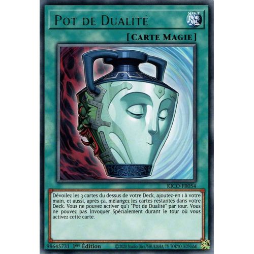 Yu-Gi-Oh ! Pot De Dualite Kico-Fr054 Rare