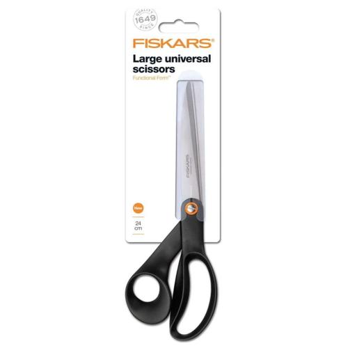 Fiskars Large Universal Scissors Functional Form 6411509961657 Ciseaux 24cm Coupe Decoupe Couture Mercerie Bricolage Cuisine Maison Art Pro Comasound Kartel Csk Online