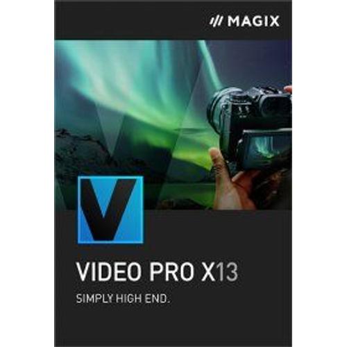Video Pro X13 - Logiciel En Téléchargement - Pc
