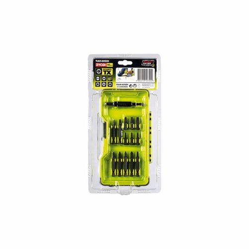 Coffret RYOBI 40 accessoires de vissages RYOBI spécial impact RAK40SDI