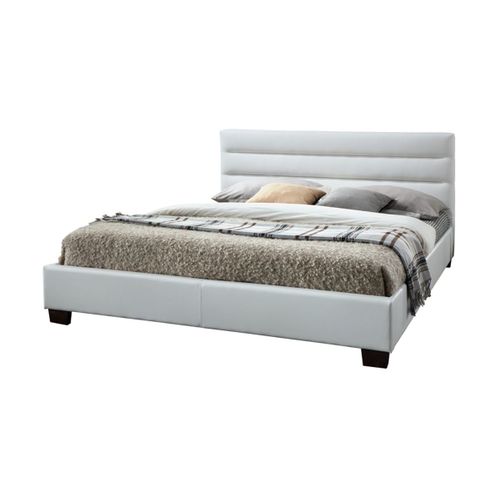 Lit Faustin - 160x200cm - Simili Blanc