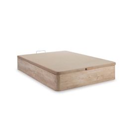 Sommier Coffre 160 X 200 Cm - Naturel Clair - Hestia De Dreamea Play