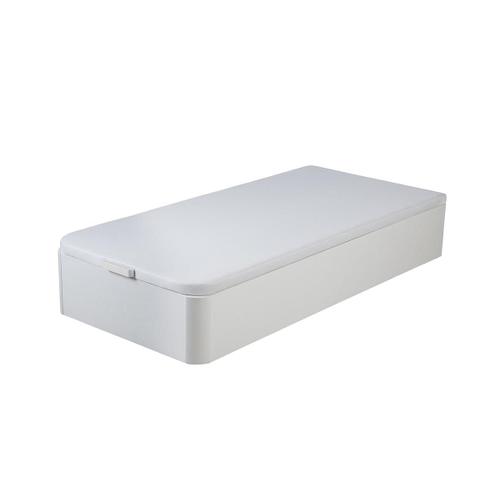 Sommier Coffre 90 X 190 Cm - Blanc Mat - Hestia De Dreamea Play