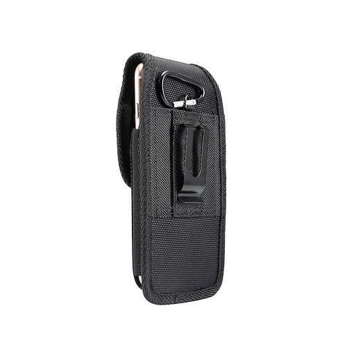 Pour Nokia C5-03 Étui Housse Ceinture Verticale Cuir Nylon - Dfvmobile