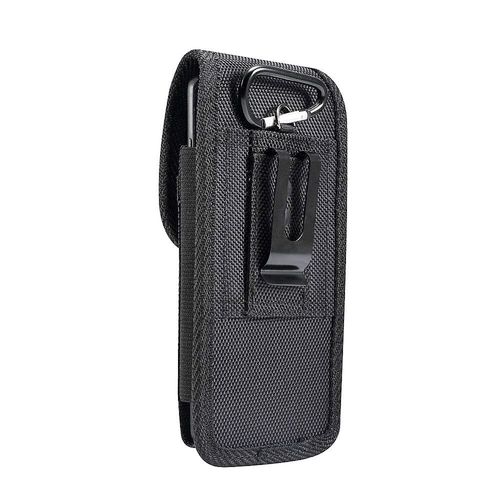 Pour Huawei Y5ii Cun-L03 4g (2016) Étui Housse Ceinture Verticale Cuir Nylon - Dfvmobile