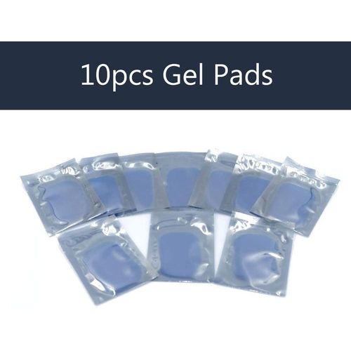 Tampon De Gel 10pcs - Stimulateur Musculaire Électrique Sans Fil, Entraîneur De Hanches, Abdominaux, Masseur Amincissant, Fitness, Nouveau, 2021
