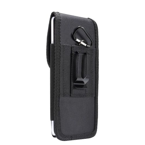 Pour Nokia 8 V 5g Uw (2020) Étui Housse Ceinture Verticale Cuir Nylon - Dfvmobile