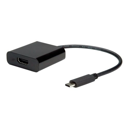VALUE - Adaptateur vidéo externe - USB-C 3.1 - HDMI - noir