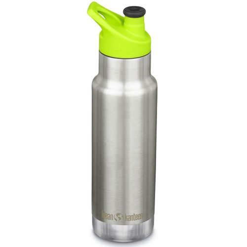 Gourde Inox Isotherme 355 Ml Bouchon Sport Brushed Stainless - Klean Kanteen