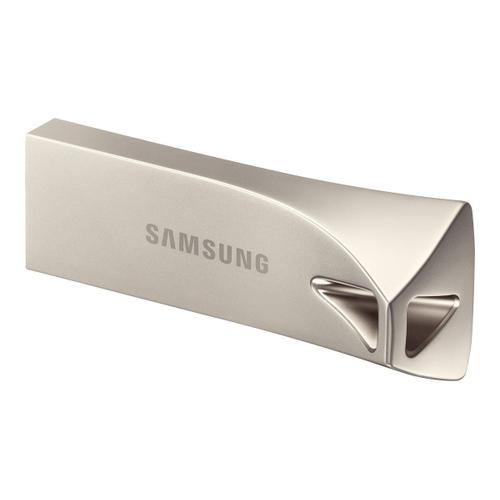 Samsung BAR Plus MUF-128BE3 - Clé USB - 128 Go - USB 3.1 Gen 1 - champagne d'argent