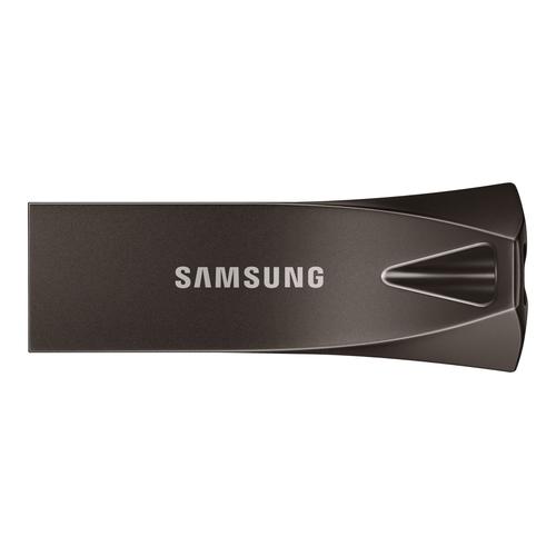 Samsung BAR Plus MUF-128BE4 - Clé USB - 128 Go - USB 3.1 Gen 1 - gris titan